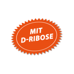 D-Ribose-Etikett auf Grün