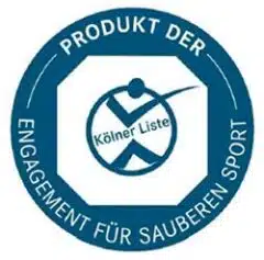 Logo "Kölner Liste" für sauberen Sport.